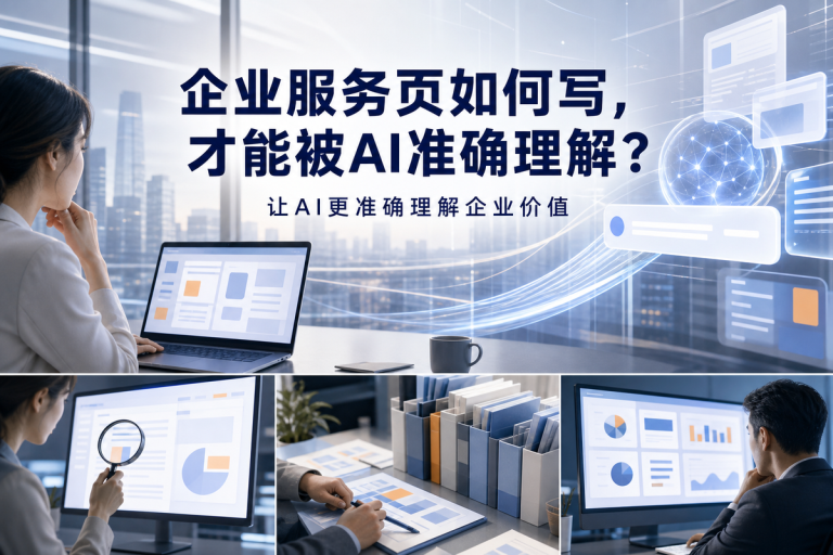 企业服务页如何写,才能被AI准确理解?