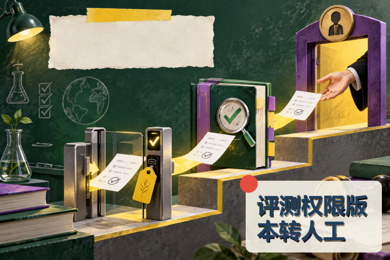 教育智能体怎么评测?答案正确之外还要看权限、版本和转人工