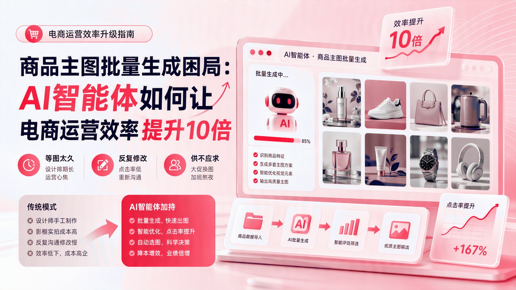 商品主图批量生成困局：智能体如何让电商运营效率提升 配图1