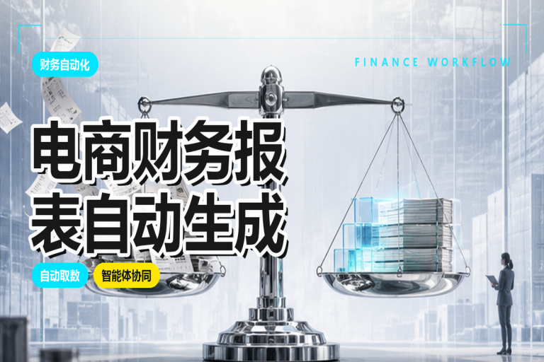 电商财务报表如何自动生成?跨平台后台电脑自动导出经营数据方案