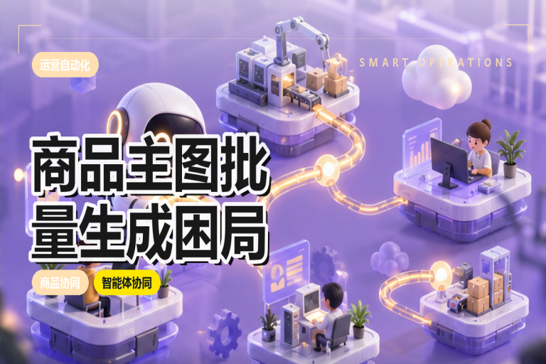商品主图批量生成困局:智能体如何让电商运营效率提升