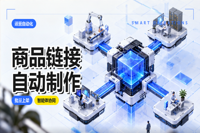 商品链接如何自动制作?电商上架全流程自动化