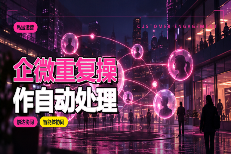 企微重复操作能否自动处理?私域运营自动化方案
