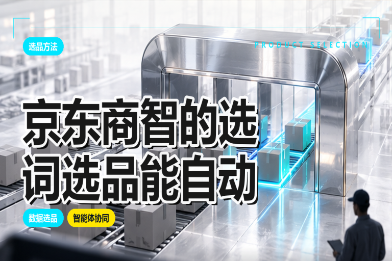 京东商智的选词选品能自动化吗?电商数智化路径