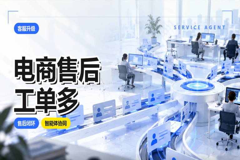 电商售后工单多:智能体能自动处理吗?智能体支持全链路自动化