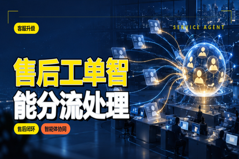 售后工单智能分流处理:电商智能体如何自动分配客户诉求?