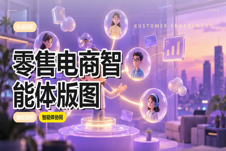 零售电商智能体应用版图:从私域运营到供应链协同