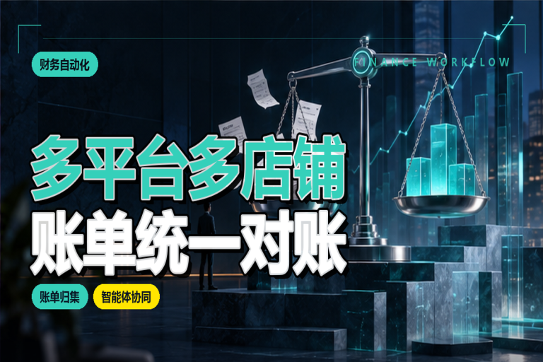 多平台多店铺账单如何统一对账？