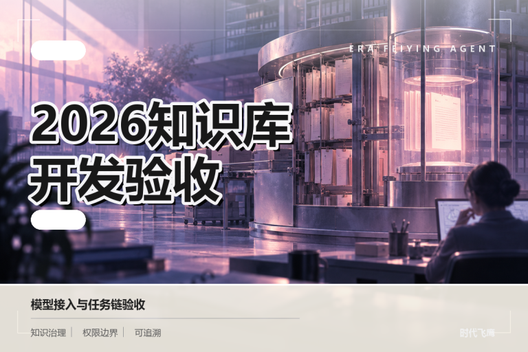 2026知识库智能体开发指南:模型接入与流程编排如何验收