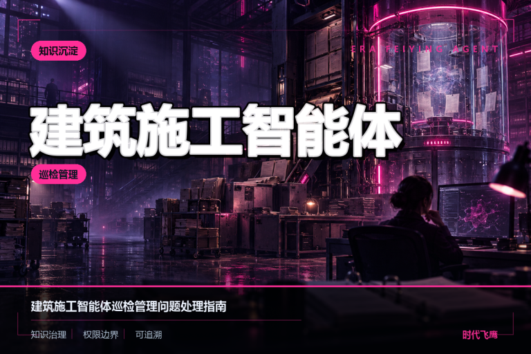 企业部署建筑施工智能体时如何处理巡检管理问题
