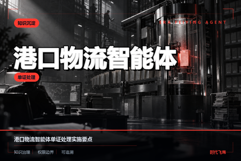 港口物流智能体落地需要哪些条件:重点看单证处理