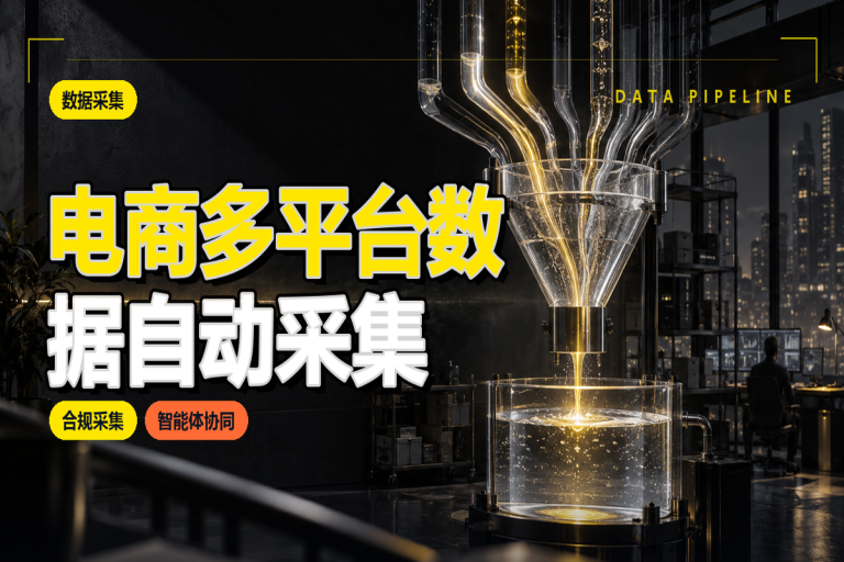 电商多平台数据如何自动采集?企业数据采集智能体抓取全平台数据