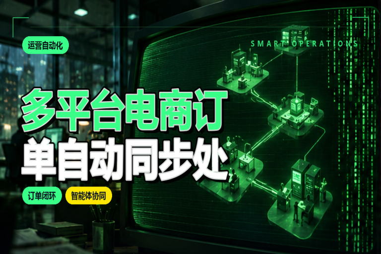 多平台电商订单如何自动同步处理?