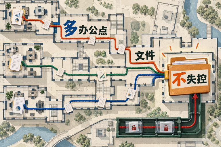 2026年北京企业行政数字员工治理:多办公点文件怎样避免失控